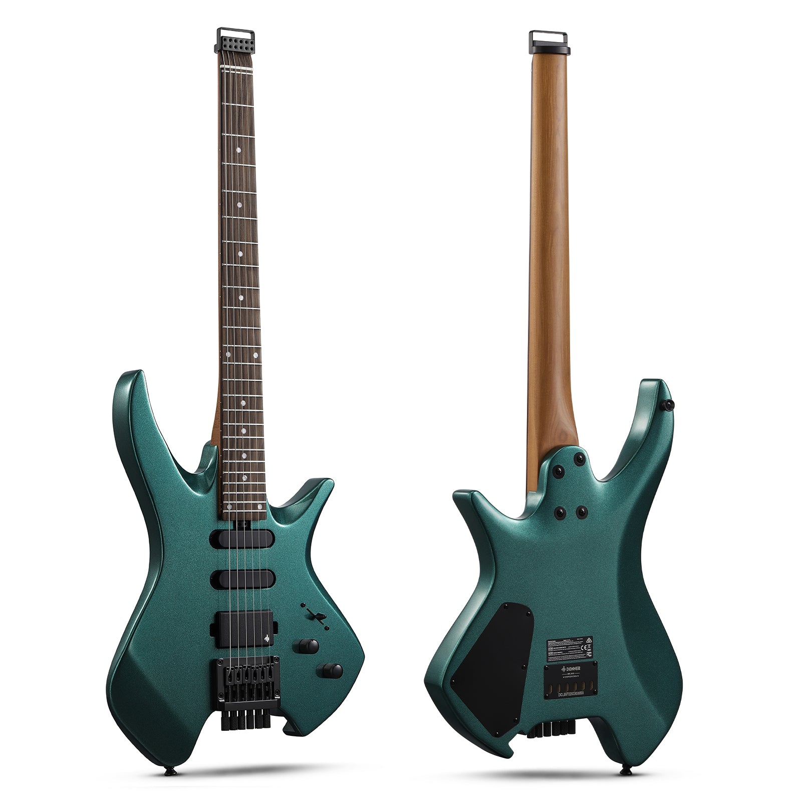 Donner HLX-500 Chitarra elettrica senza paletta【Modello originale NHL-500】