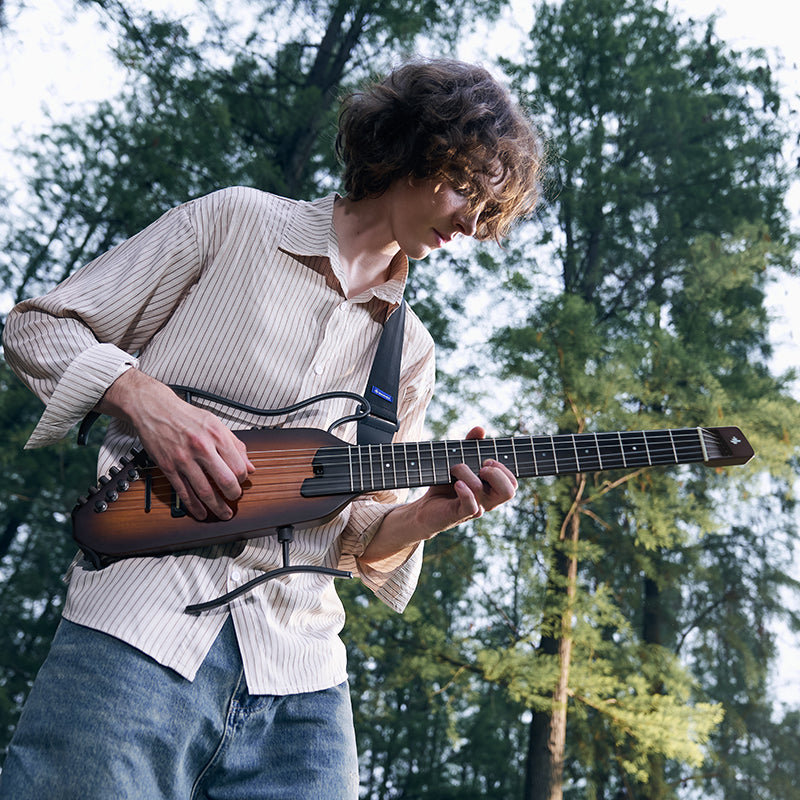Donner HUSH™ C Chitarra classica con corde di nylon da viaggio