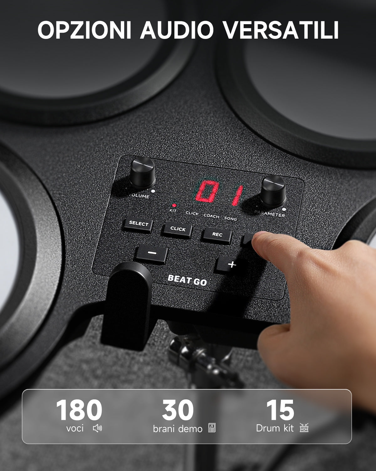 Donner Beat Go Batteria elettronica portatile