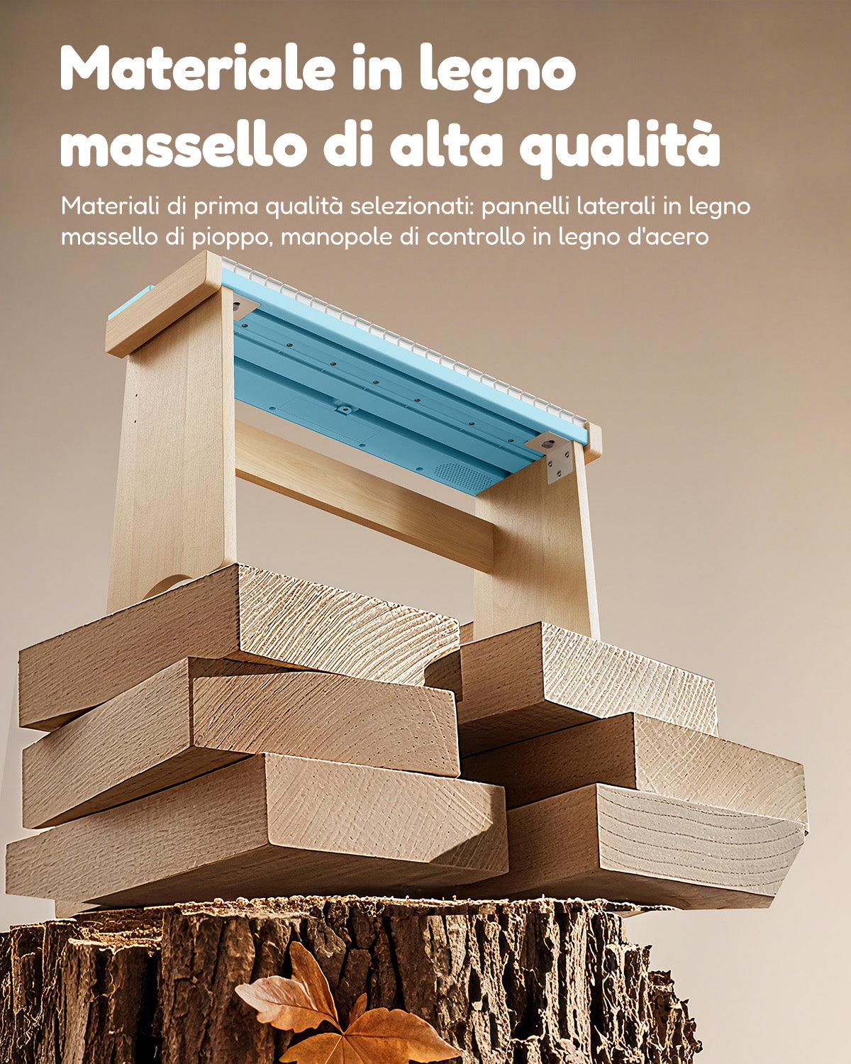 Eastar KIDO V20  Mini tastiera digitale con 44 tasti e supporto-Blu##