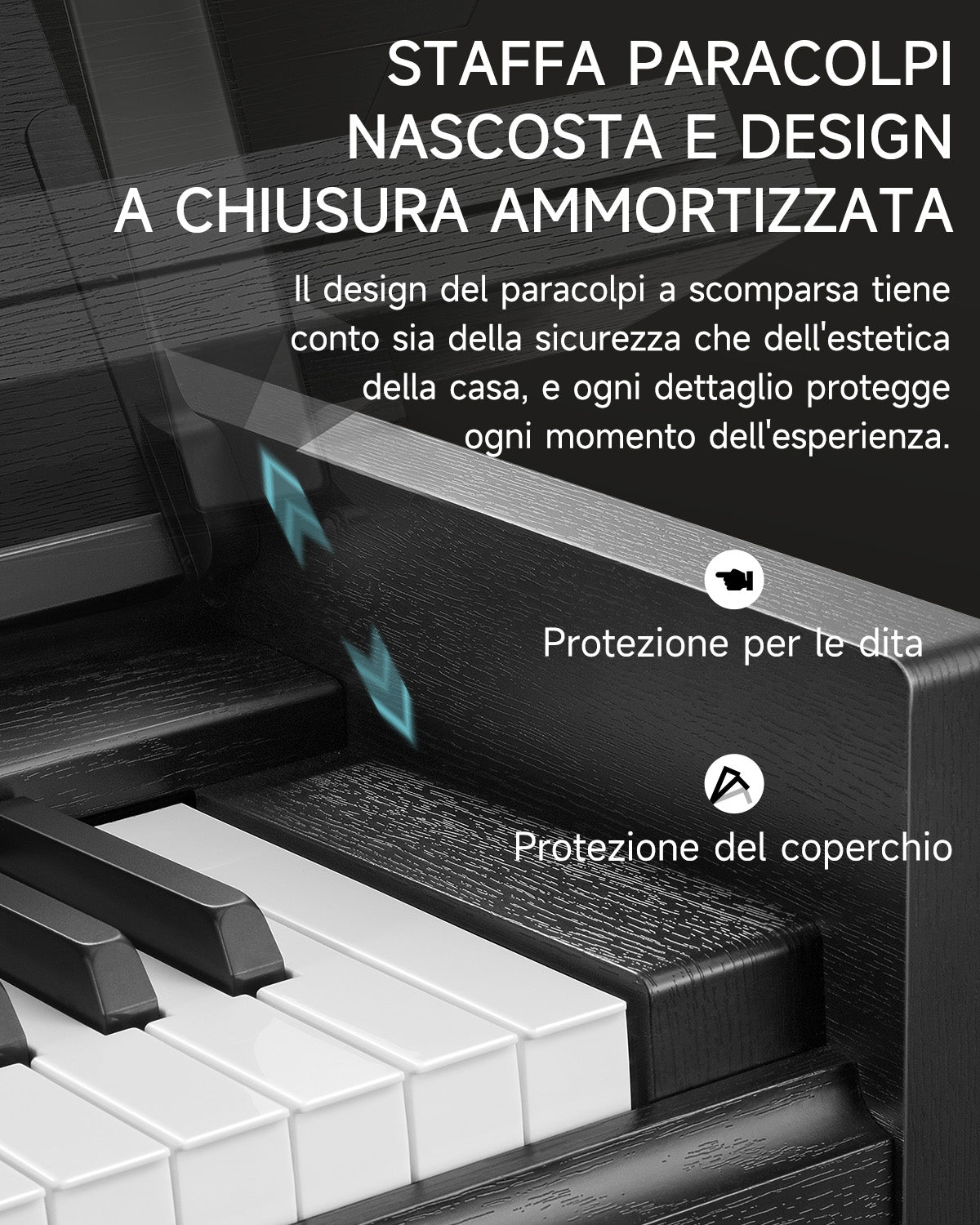 Donner DDP-90 PRO  Pianoforte digitale completamente pesato per uso domestico