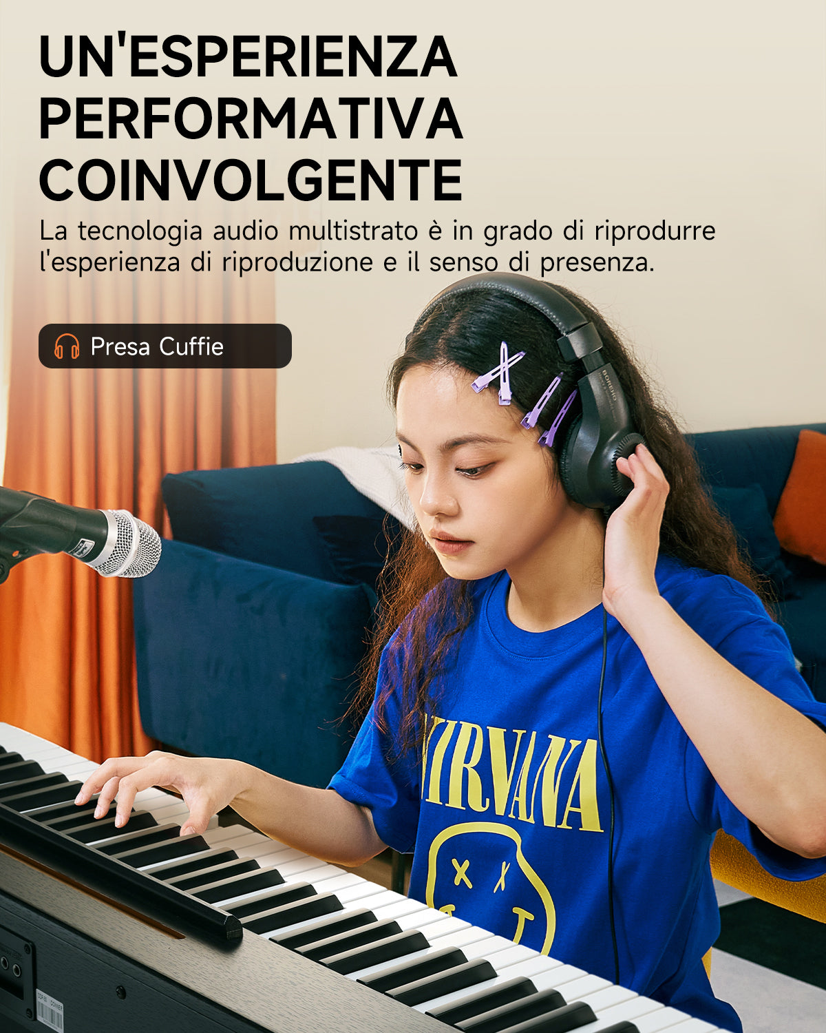 Donner DDP-50 pianoforte digitale pesato a 88 tasti