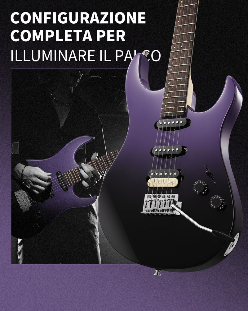 Donner DMT-66 Chitarra elettrica con bobina singola in ceramica