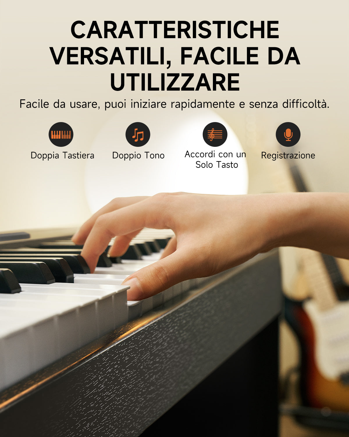Donner DDP-50 pianoforte digitale pesato a 88 tasti