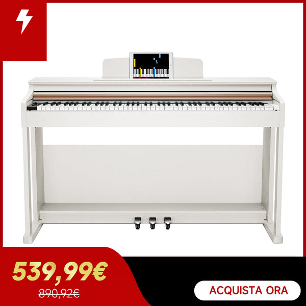 Donner DDP-100 Pianoforte digitale verticale con 88 tasti con azione a martello