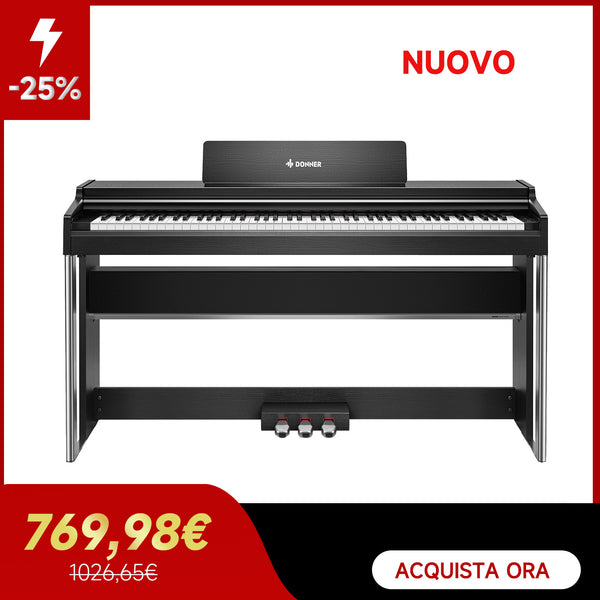 【Prevendita】Donner DDP-200 PRO Pianoforte digitale verticale progressivo a 88 tasti con-pesatura a martello-【Spedizione il 6 dicembre】