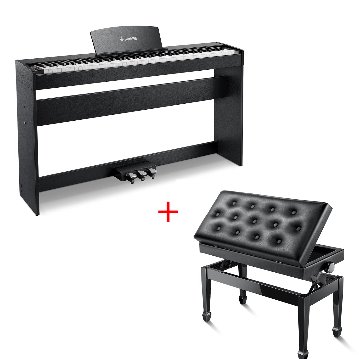 Donner DDP-50 pianoforte digitale pesato a 88 tasti