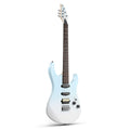 Donner DMT-66 Chitarra elettrica con bobina singola in ceramica-Blu-bianco##