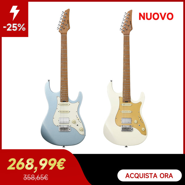 Donner DST-550 Chitarra elettrica ST da 39 pollici con pickup HSS e corpo in pioppo massello a doppio taglio