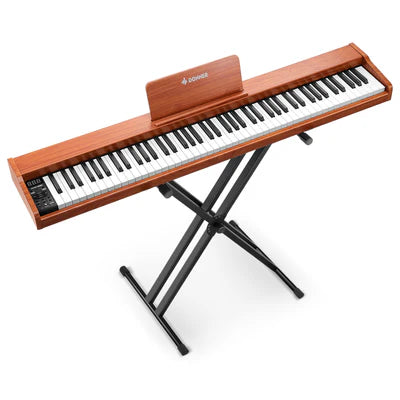 【Prevendita】Donner DEP-1S pianoforte digitale con tastiera semi-pesata in stile legno-【Spedizione il 23 ottobre】