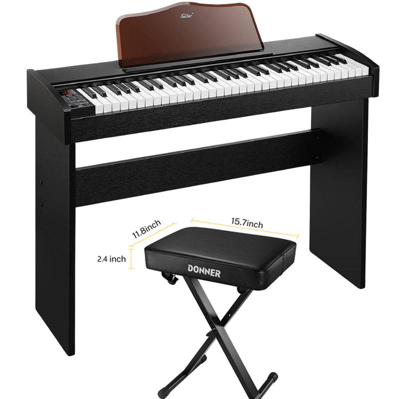 Eastar EK-10S Tastiera elettronica 61 tasti per pianoforte digitale