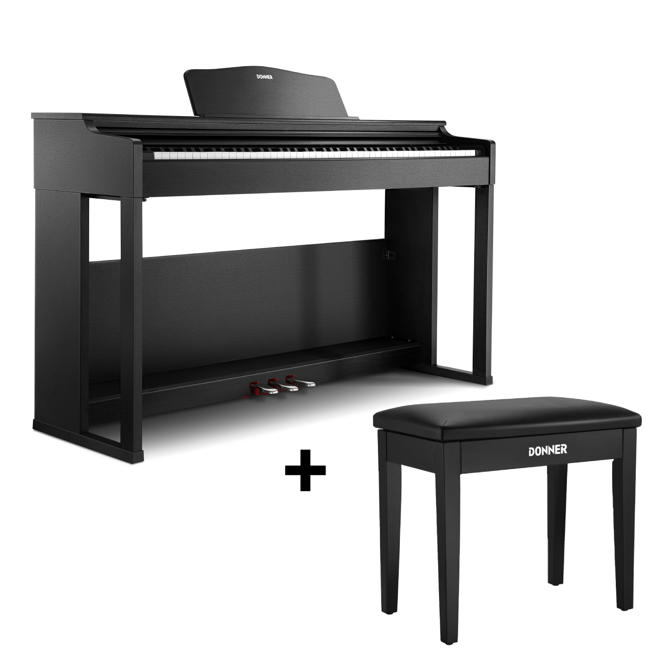 Donner DDP-100S Piano Digitale con Meccanismo a Martello Progressivo