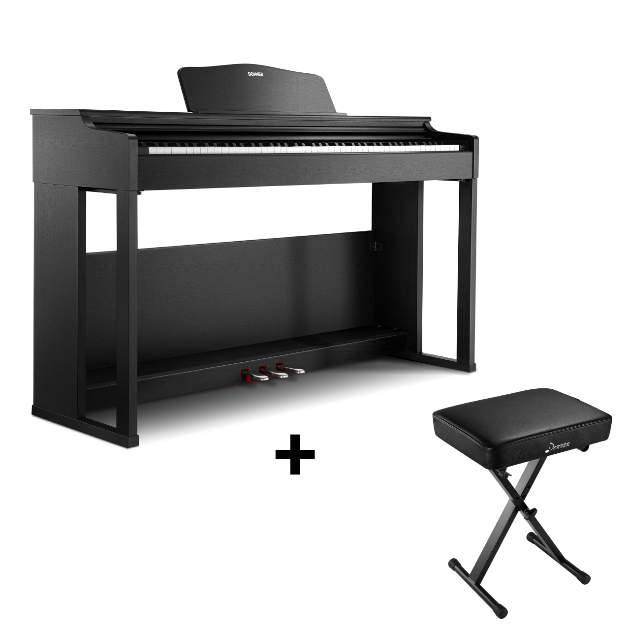 Donner DDP-100S Piano Digitale con Meccanismo a Martello Progressivo