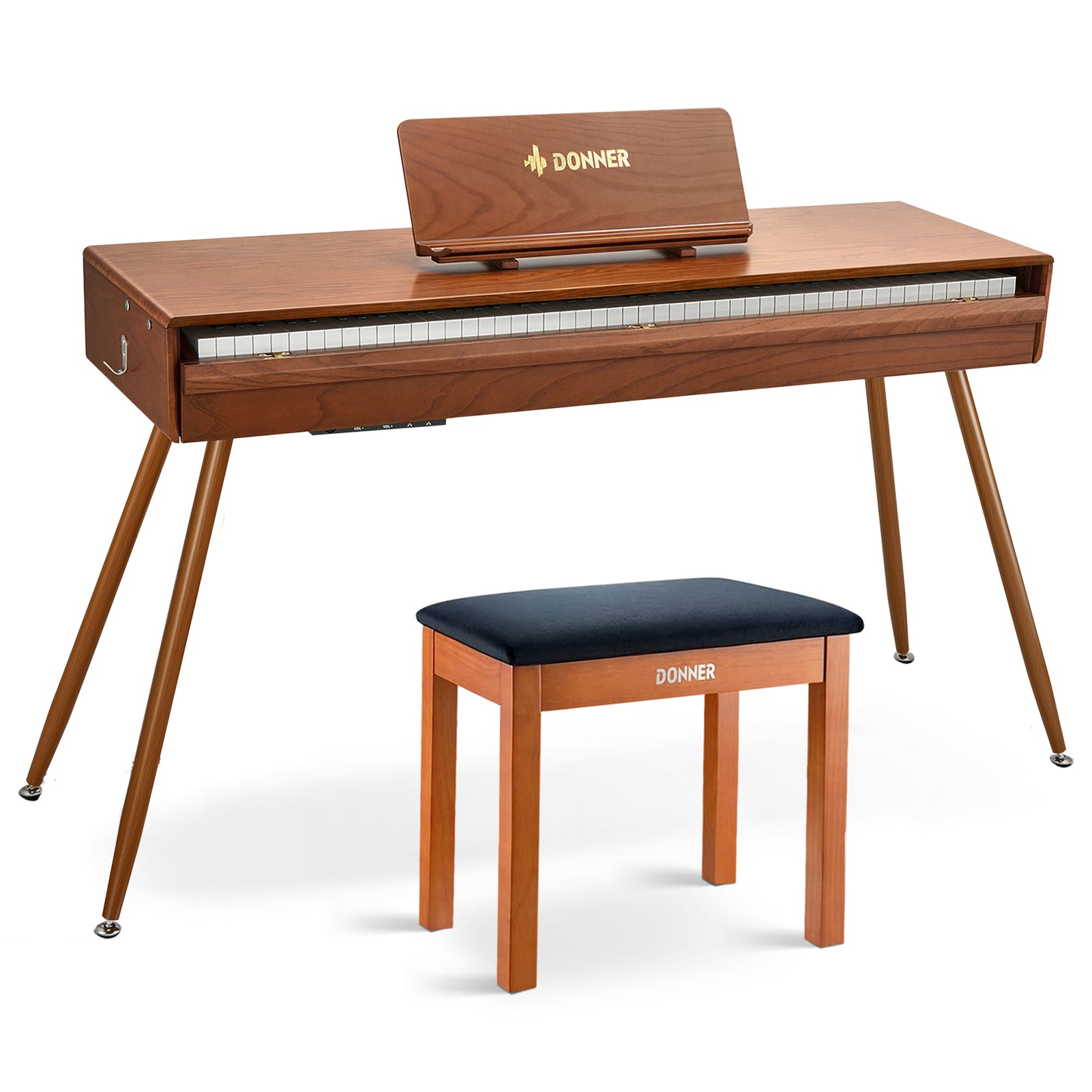 Donner DDP-80 Pro Pianoforte digitale con design retrò