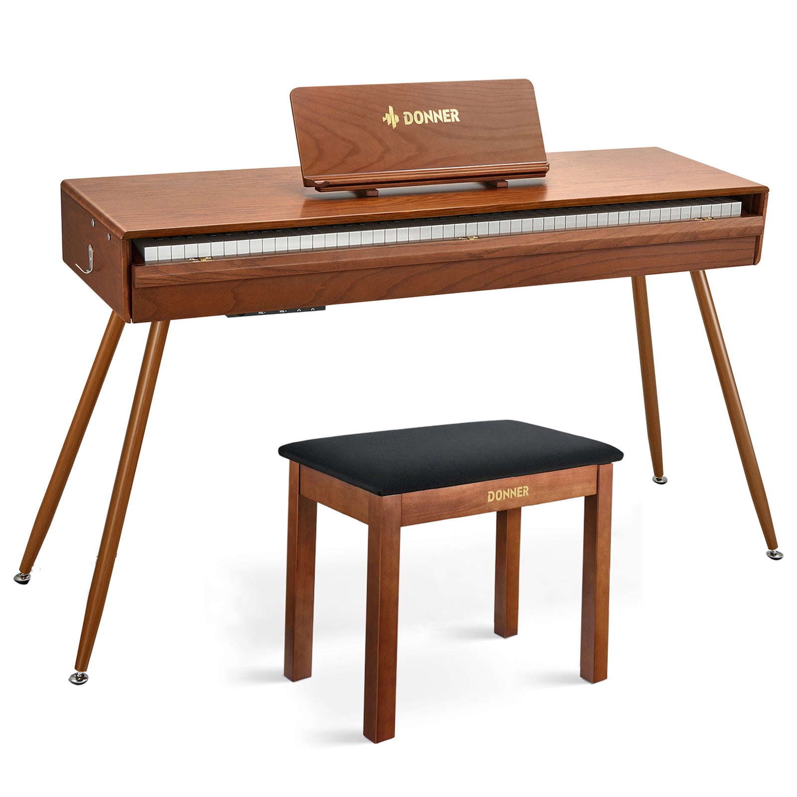 Donner DDP-80 Pro Pianoforte digitale con design retrò