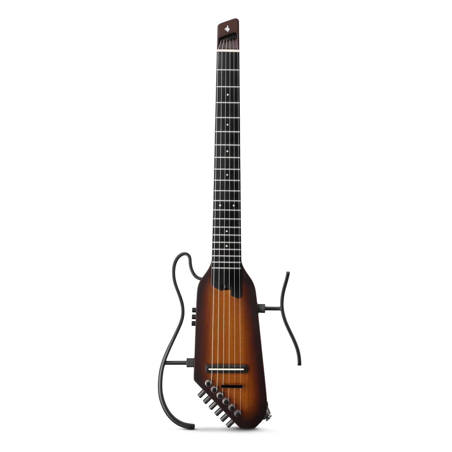 Donner HUSH™ C Chitarra classica con corde di nylon da viaggio-Marrone##