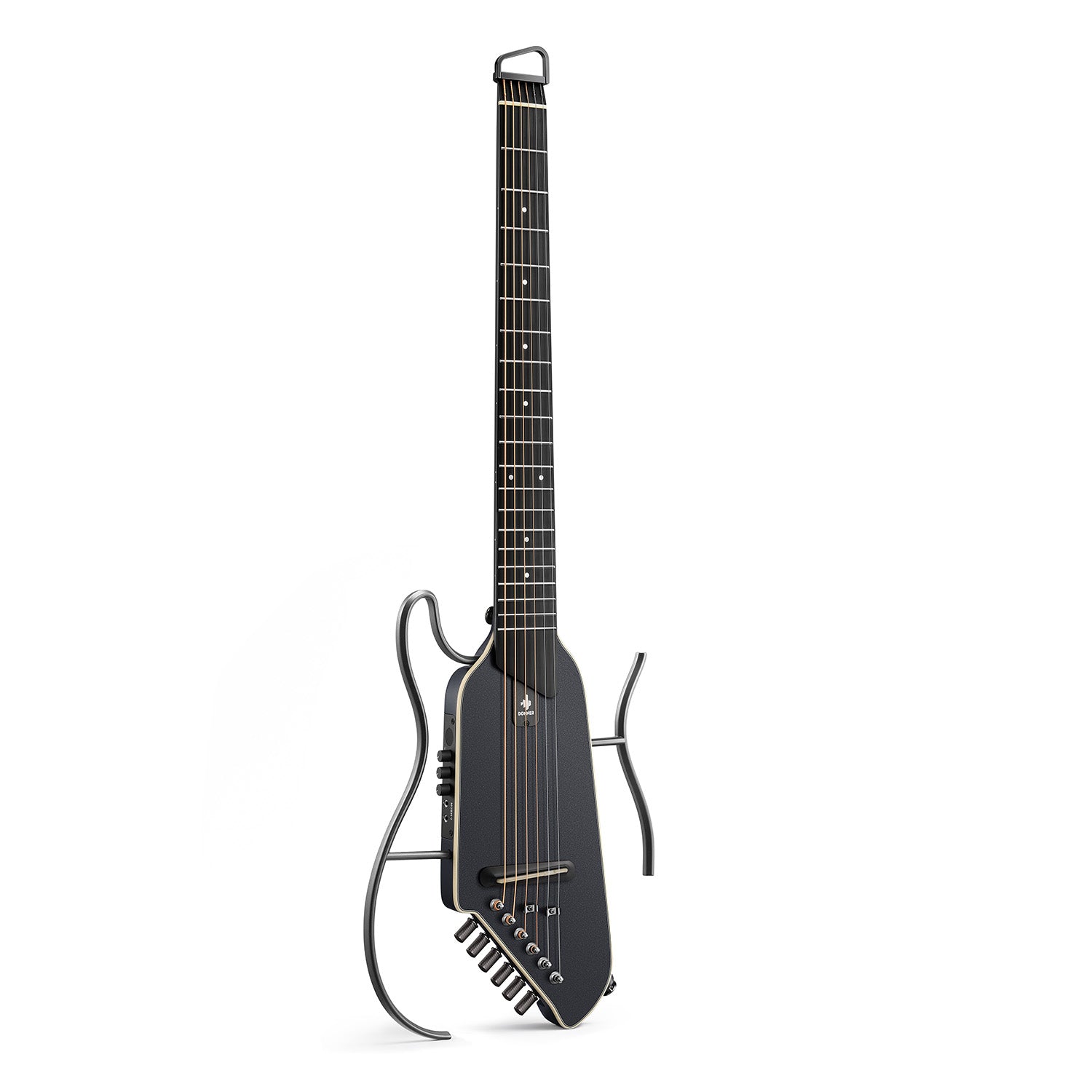 Donner HUSH I Evo2 Chitarra-Nero##