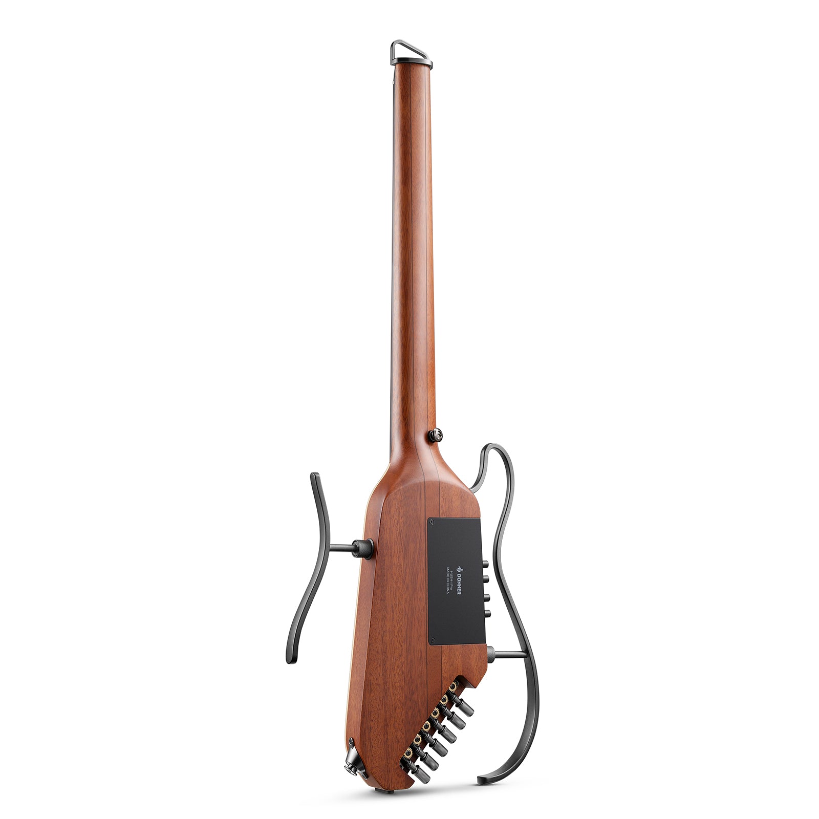 Donner HUSH-I Pro Chitarra Modalità di suono multiple Chitarra da viaggio-Naturale##