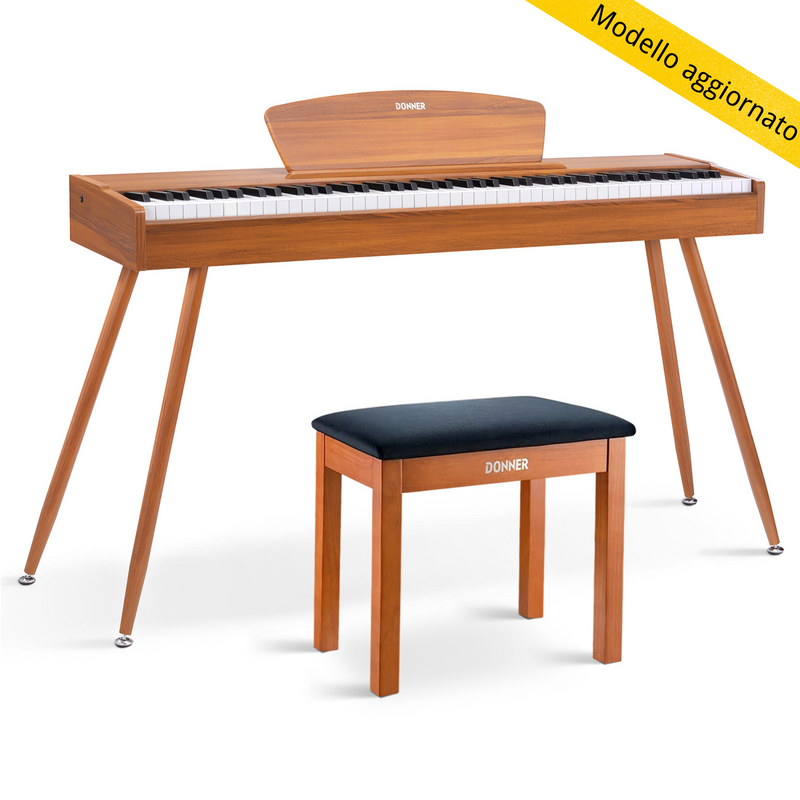 【Pre-vendita】Donner DDP-80 pianoforte digitale domestico a 88 tasti stile in legno-【Spedito il 22 febbraio】