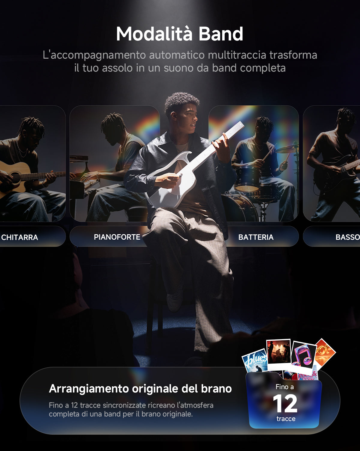 Donner VIVA Chitarra Smart senza corde