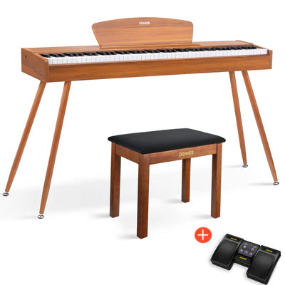 Donner DDP-80 pianoforte digitale domestico a 88 tasti stile in legno