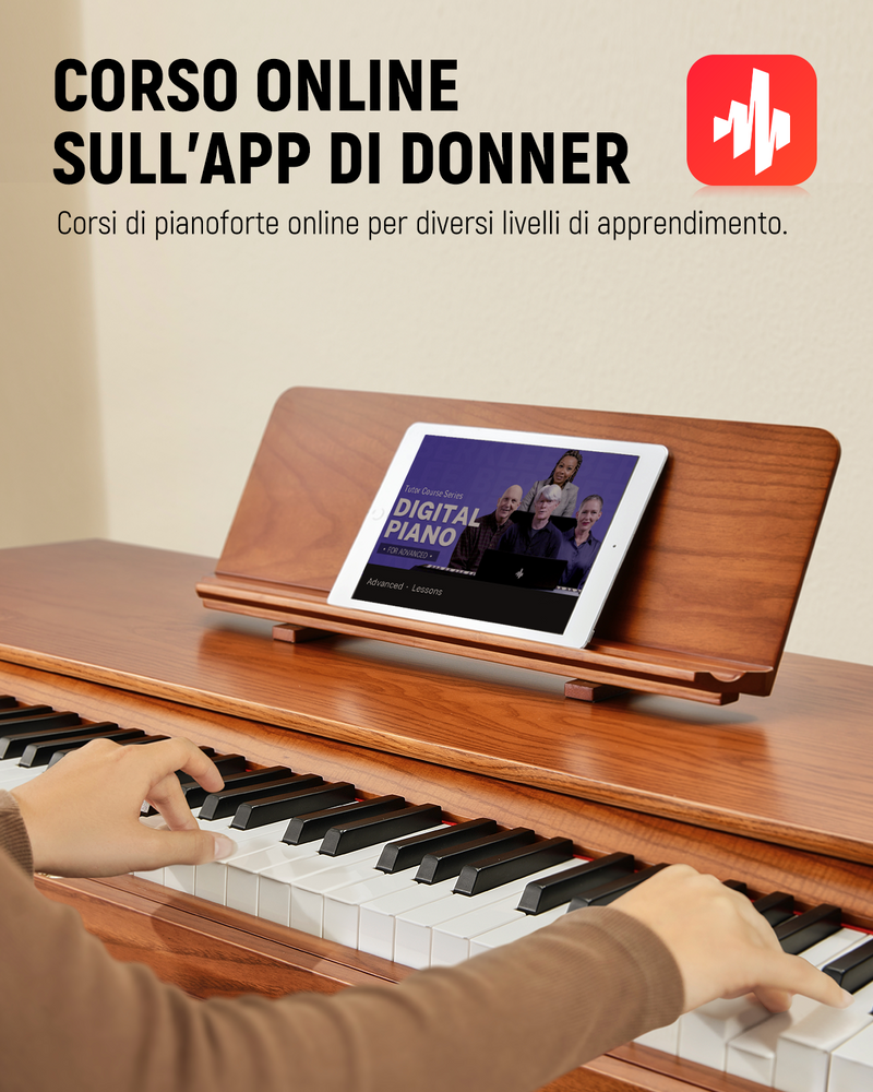Donner DDP-80 Pro pianoforte digitale