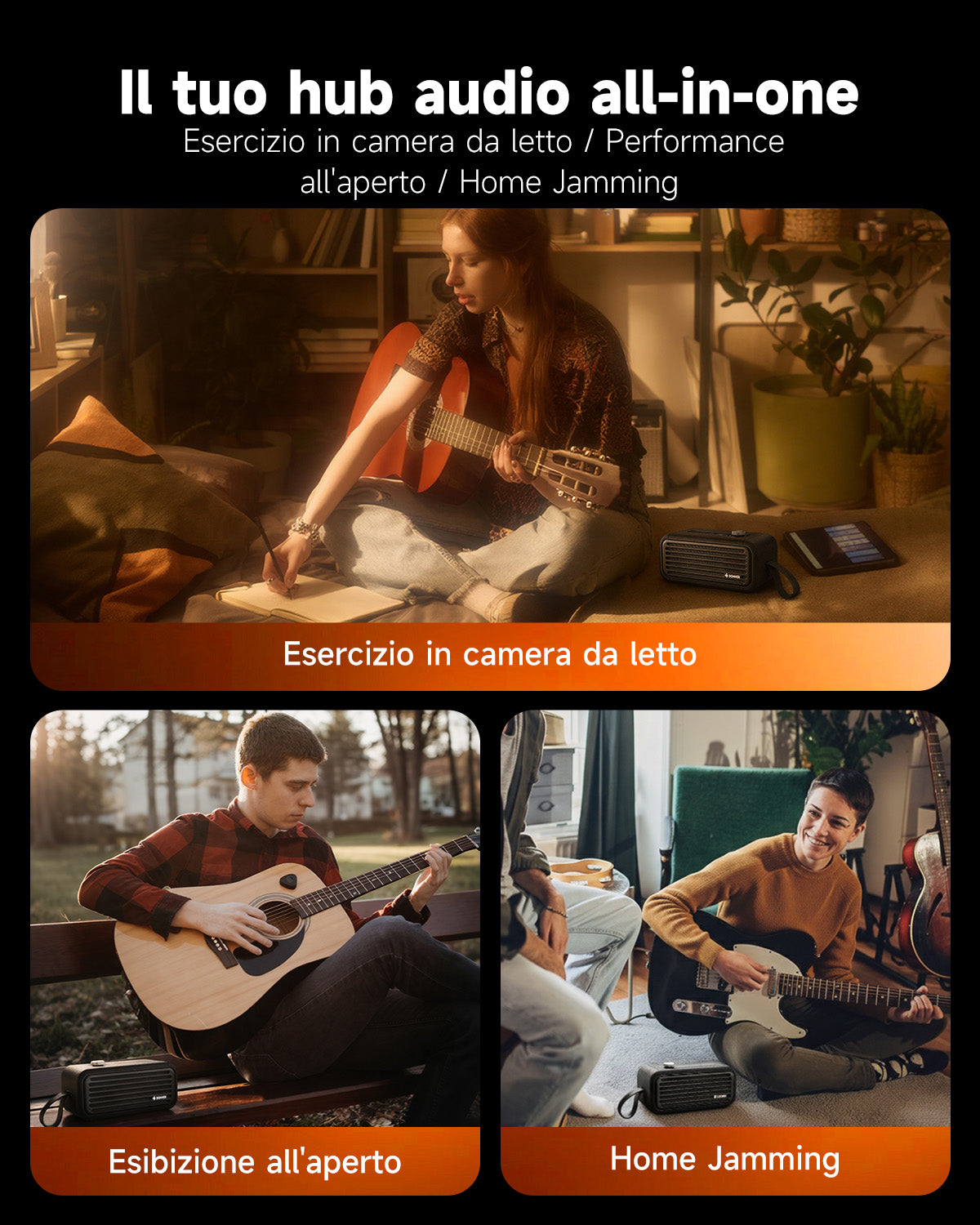 Donner GO Amplificatore per Chitarra Elettrica