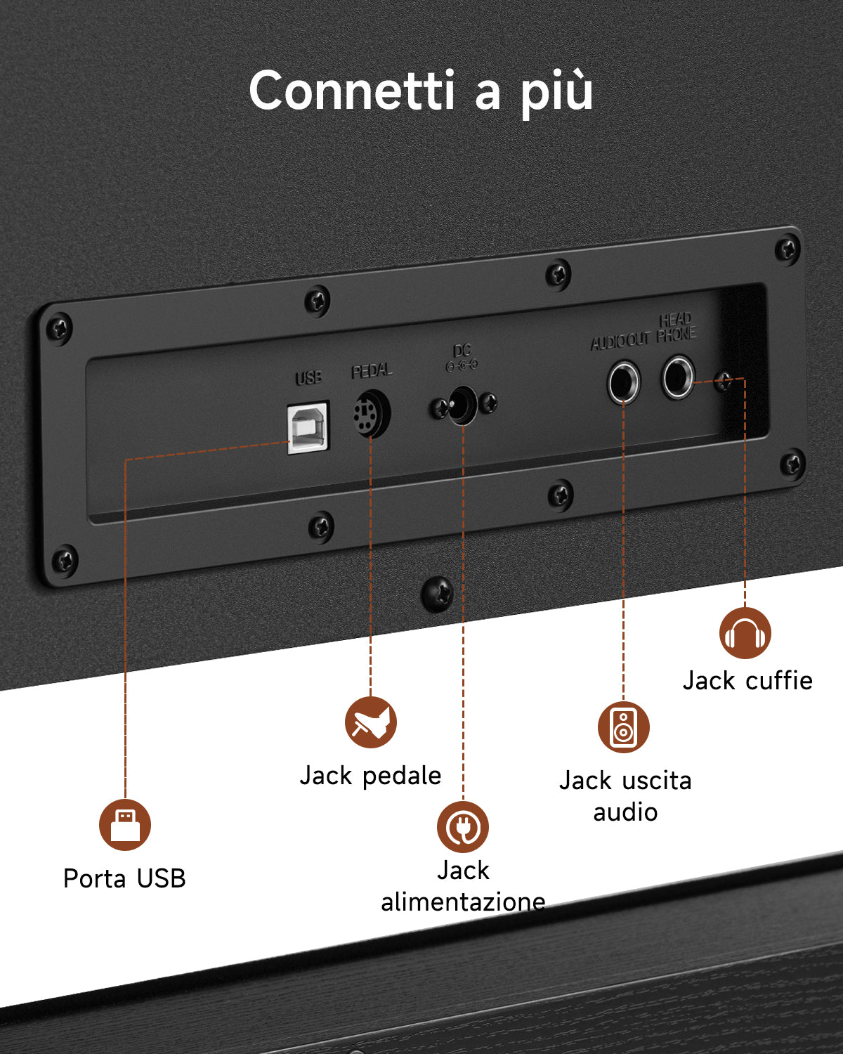 Donner DDP-200 PRO Pianoforte digitale verticale progressivo a 88 tasti con pesatura a martello-Nero##