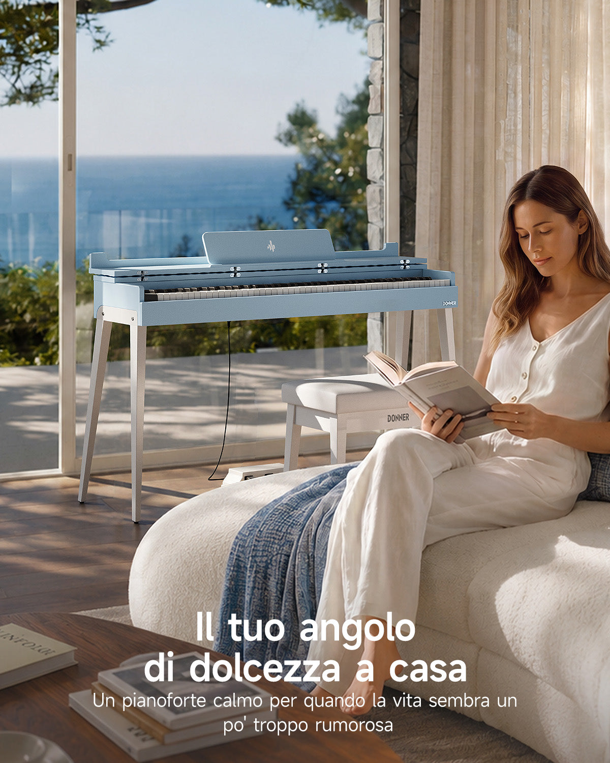 Donner OURA S200 Pianoforte Digitale da Casa a 88 Tasti