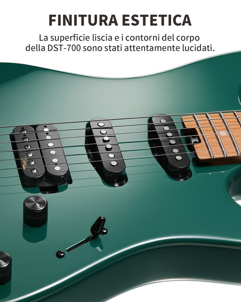 【Scatola aperta】Donner DST-700 chitarra elettrica