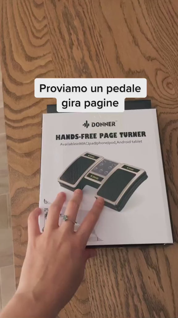 Donner DBM-10 Pedale Bluetooth per paginazione automatica