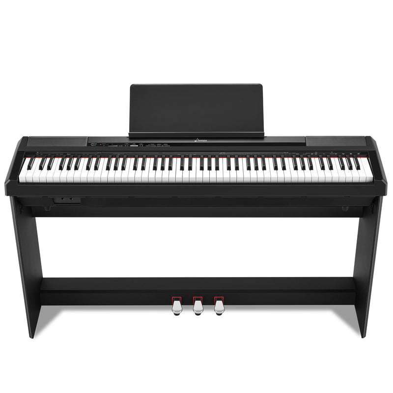 Donner DEP-10 pianoforte digitale verticale 88 tasti semi-pesata con supporto